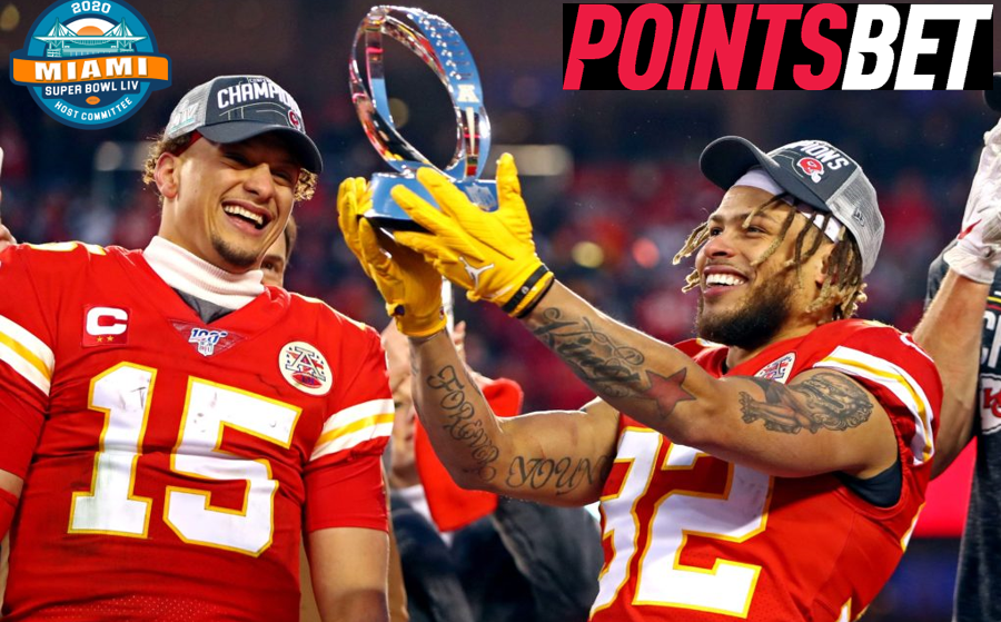 Superbowl LIV Early Betting Markets From @PointsbetUSA